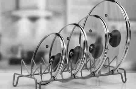 Подставка под крышки от кастрюль